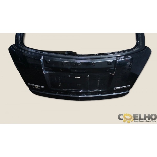Tampa Traseira Preta Gm Captiva Sport 2009/2010 (1879) Preto