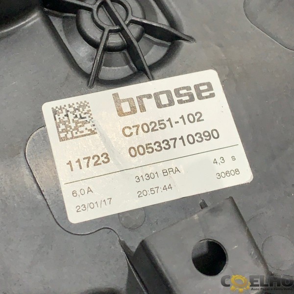 Máquina Vidro Diant. Esq. Sem Motor Jeep Compass 2017 (2607)