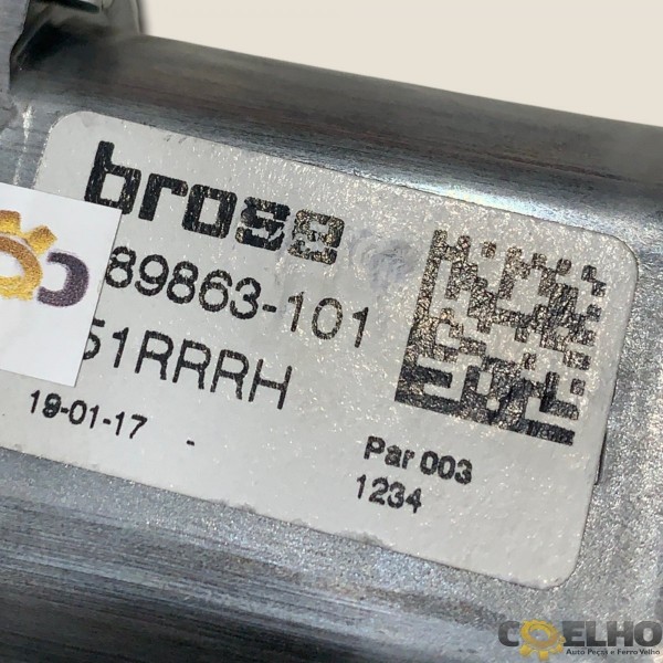 Motor Máquina Vidro Tras. Dir. Jeep Compass 2017 (2614)