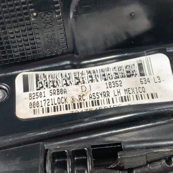 Fechadura Porta Traseira Esquerda Nissan Kicks Sl 019 (321)