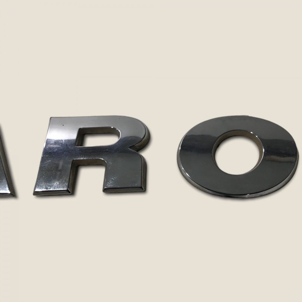 Emblema Tampa Traseira Amarok 2015 (821) Prateado