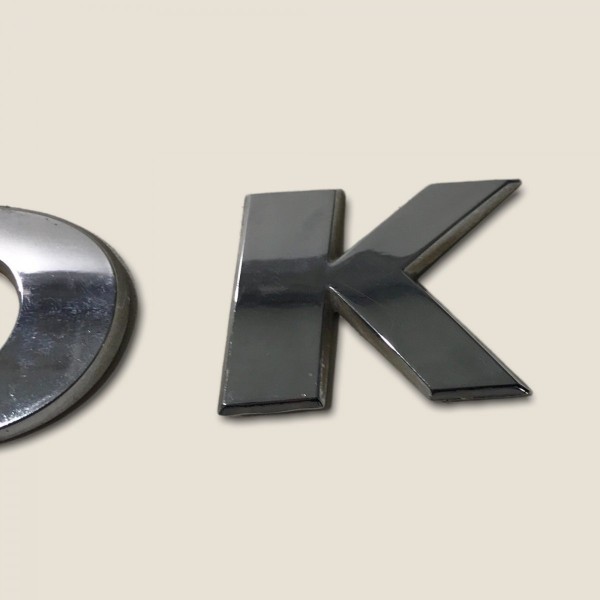 Emblema Tampa Traseira Amarok 2015 (821) Prateado