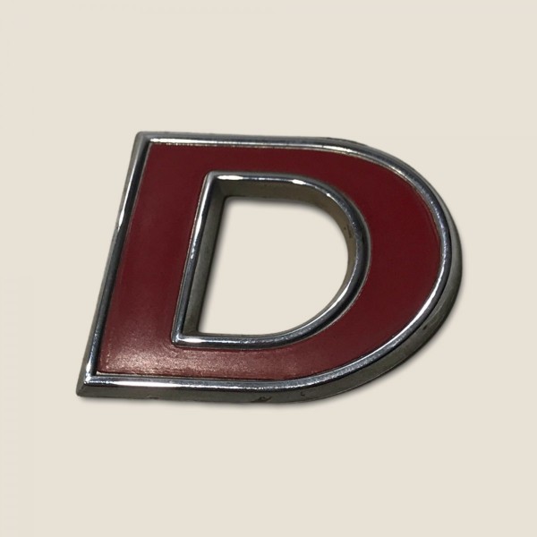 Emblema Tdi Tampa Traseira Amarok 2015 (822) Prateado E Vermelho