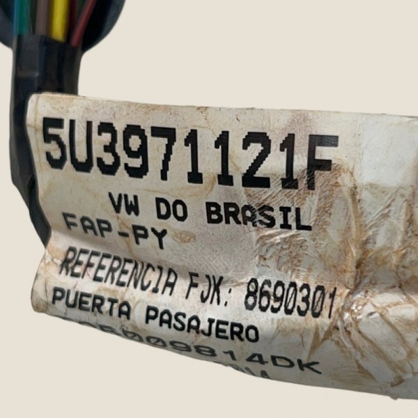 Chicote Porta Direita Saveiro Robust 1.6 2020 (1406)