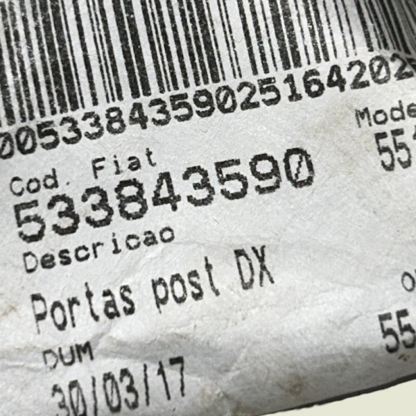 Chicote Porta Traseira Direita Compass Sport 2019 (1510)