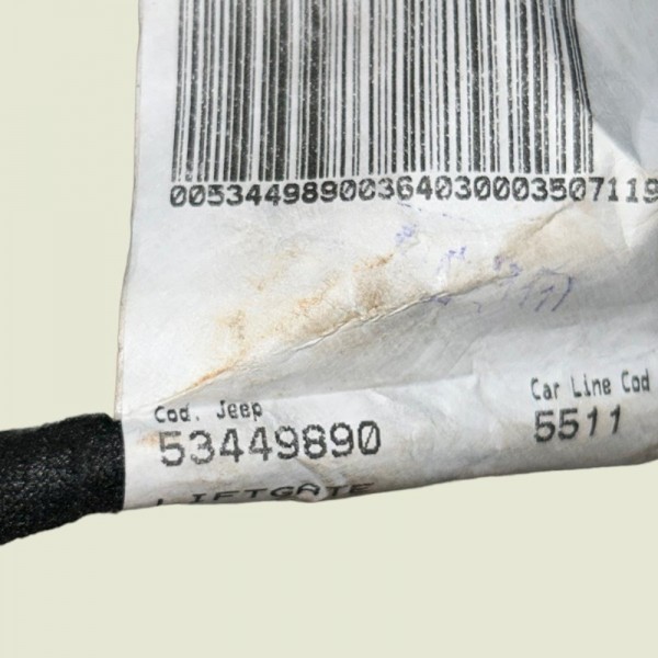 Chicote Tampa Traseira Compass Flex 2019 53449890 (1571)