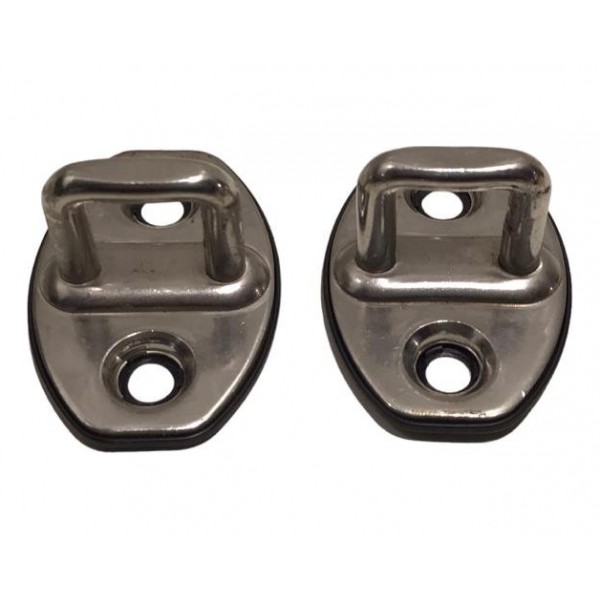 Par De Batente Da Portas Dianteiras Vw Saveiro 1.6 2018