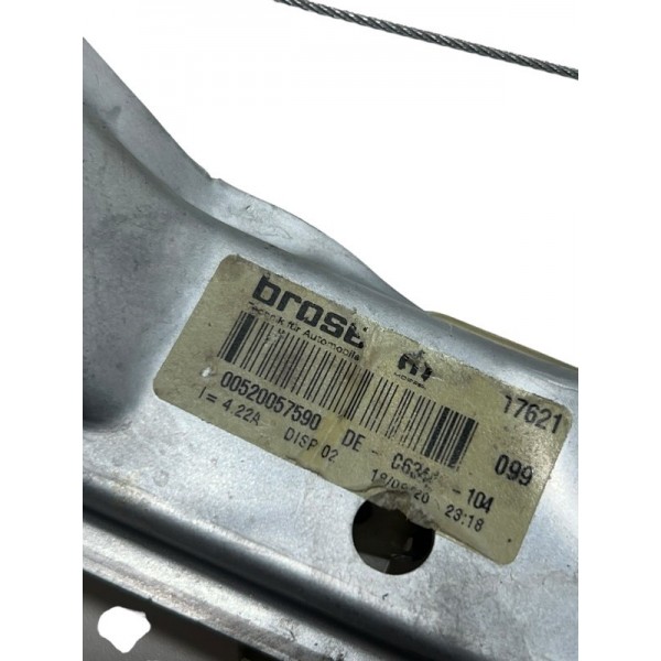 Máquina Vidro Esquerda Fiat Strada Freedom 1.3 2021