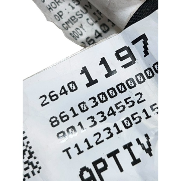 Chicote Porta Motorista Tracker Rs 1.2t 23/24