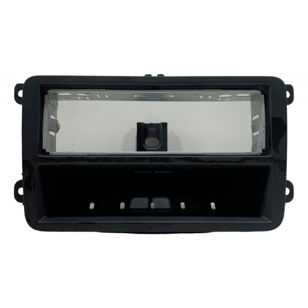 Moldura Central Rádio Painel Volkswagen Gol 1.0 2018