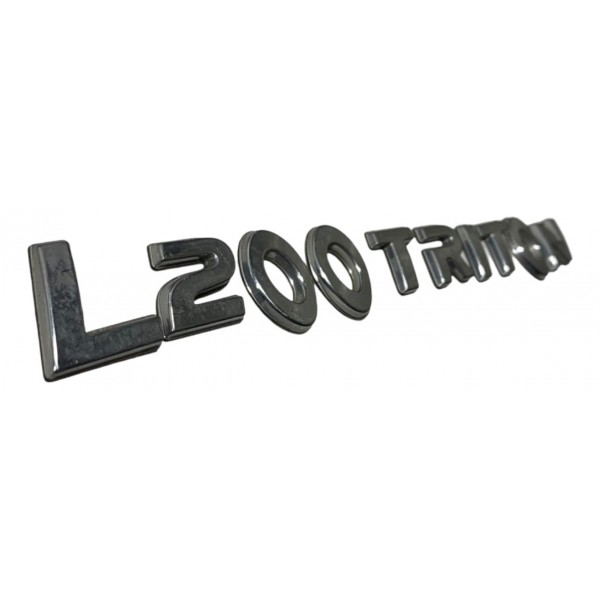 Emblema Letreiro Tampa Traseira Mitsubishi L200 Triton 2021