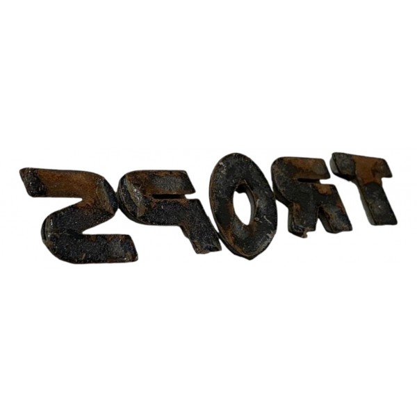 Emblema Sport Tampa Traseira Mitsubishi L200 Triton 2021