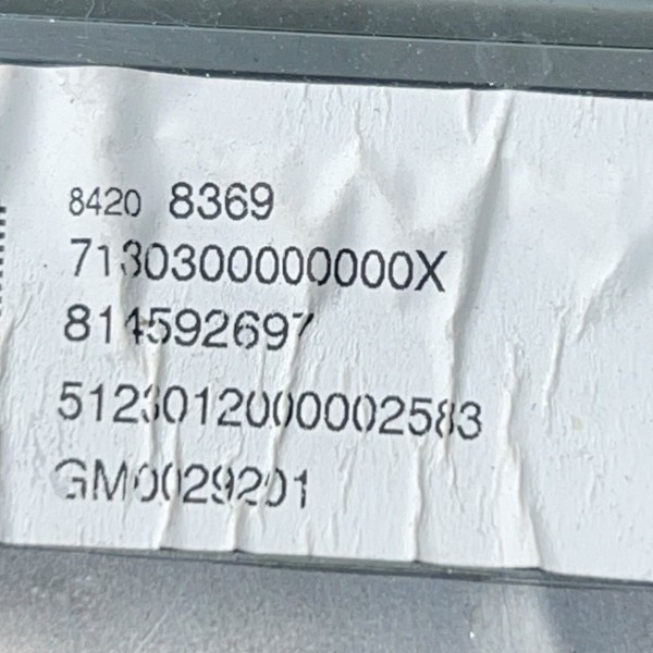 Display Tela Alerta Colisão Tracker Rs 2024