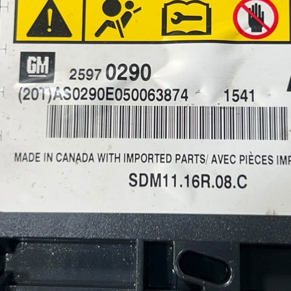 Kit Airbag Completo Captiva Sport 2.4 2011