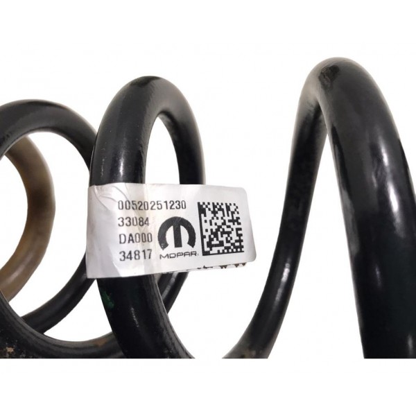 Par De Molas Traseiras Fiat Argo Drive 1.0 3cc 2018