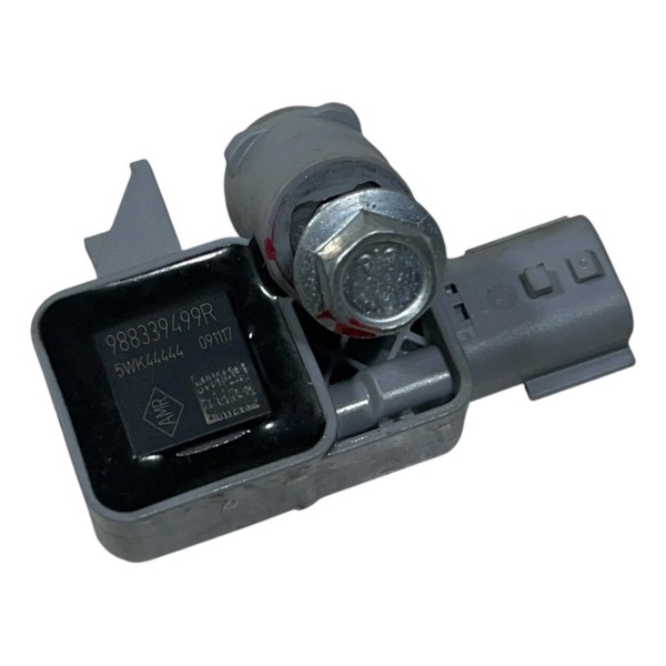 Espoleta Airbag Cinza Claro Kwid Zen 2018 Original