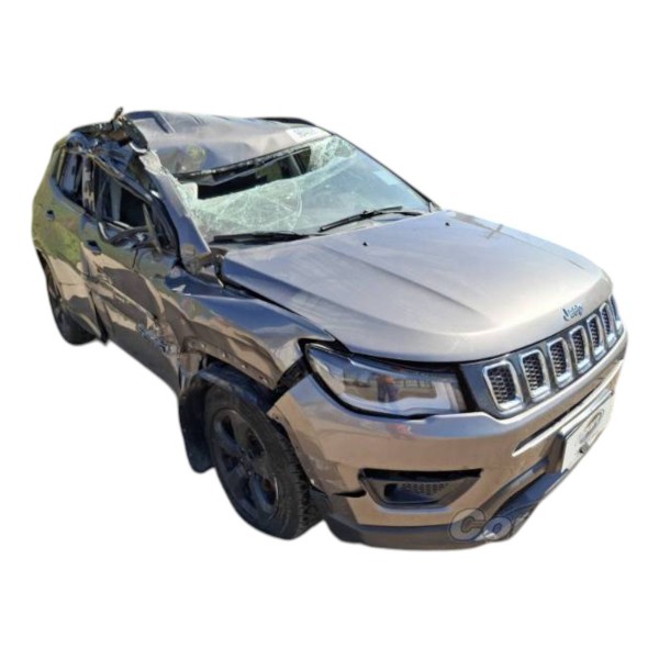 Sucata Motor Câmbio Frentão Jeep Compass 2.0 Flex 2018 - Cinza-escuro