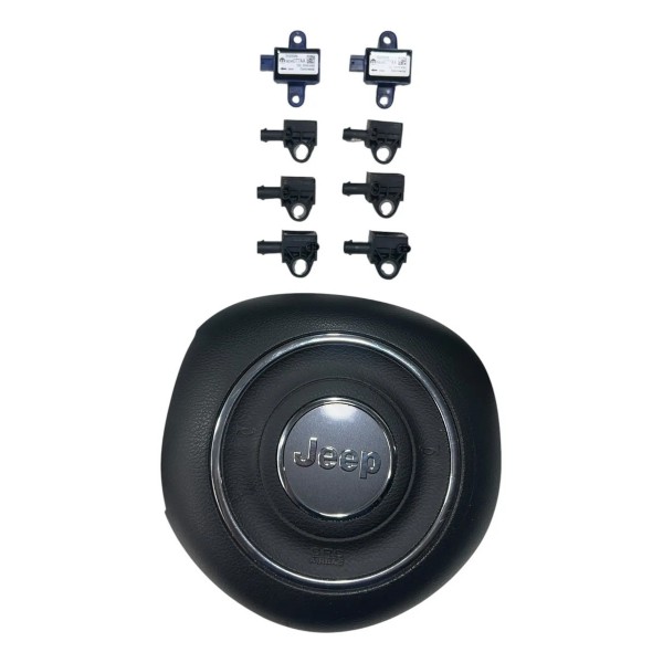 Kit Airbag Jeep Compass Sport 2018 Preto