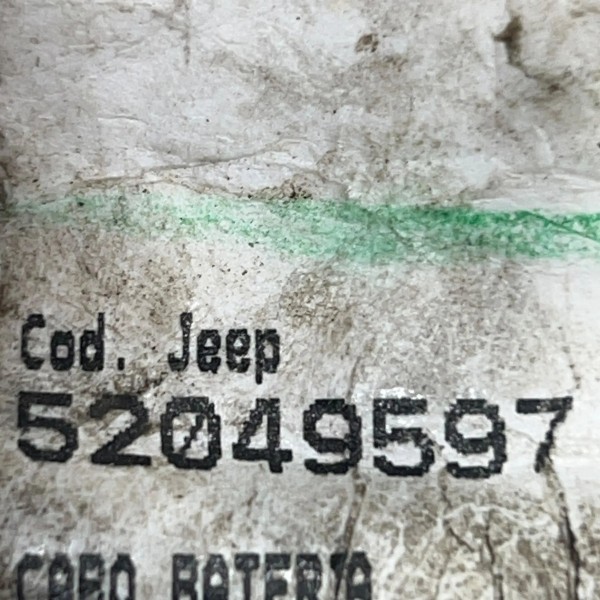 Chicote Cabo Polo Negativo Bateria Compass 2.0 2016/2021