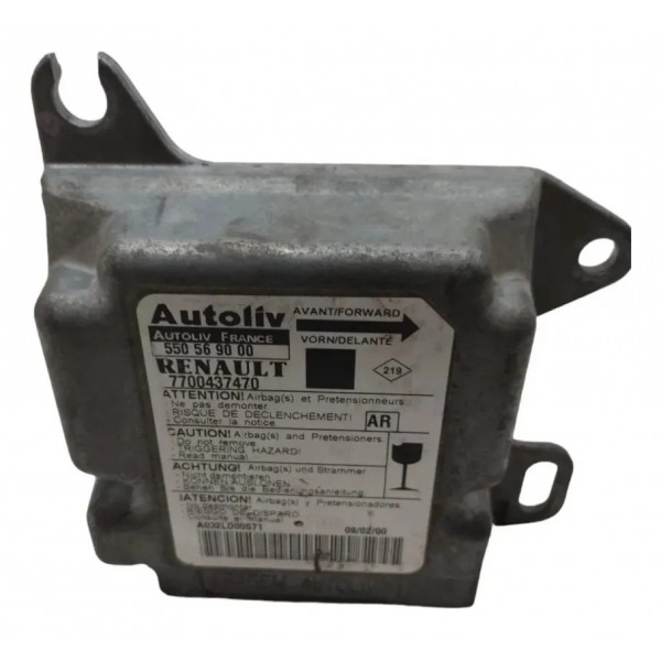 Modulo Airbag Original Renault Scenic 03 A 08 Acionado