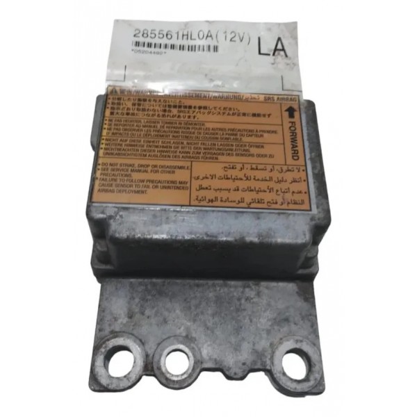 Módulo Airbag March 1.6 16v 2013 / 28556-1hl0a (acionado)