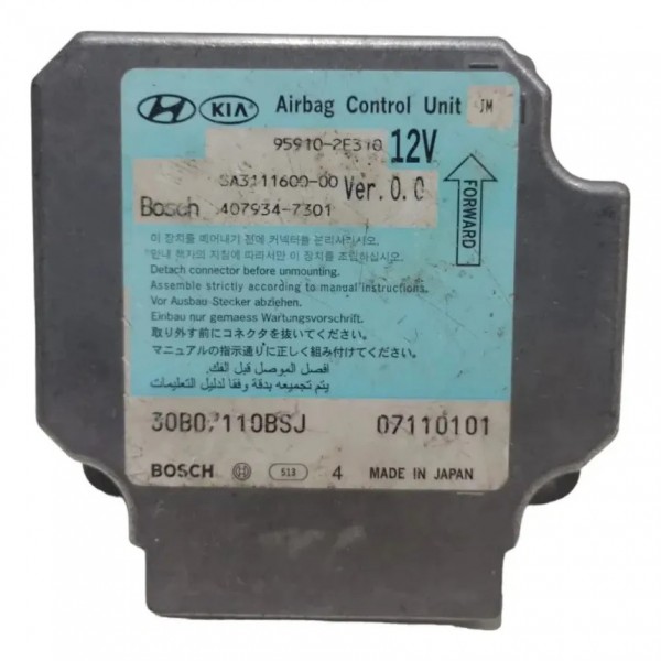 Modulo De Air Bag Hyundai Tucson 95910-2e310 (acionado)