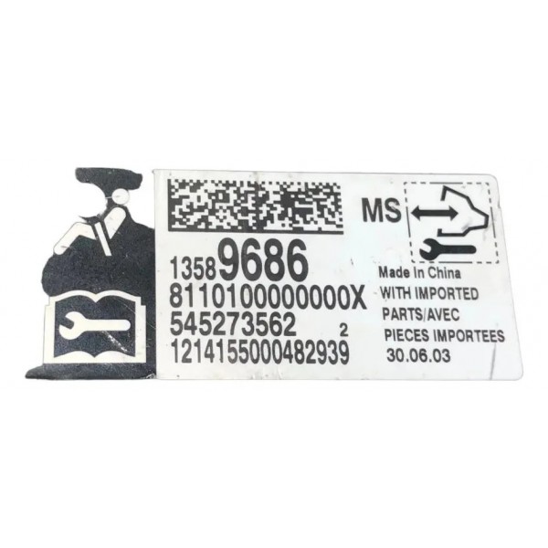 Modulo Airbag Chevrolet Onix Prisma 2013/2019