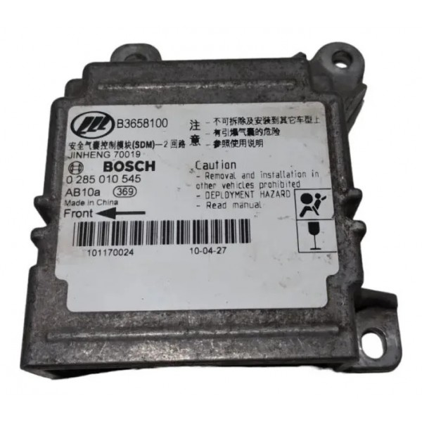 Módulo Do Airbag Lifan 620 2012 B3658100 ( Acionado)